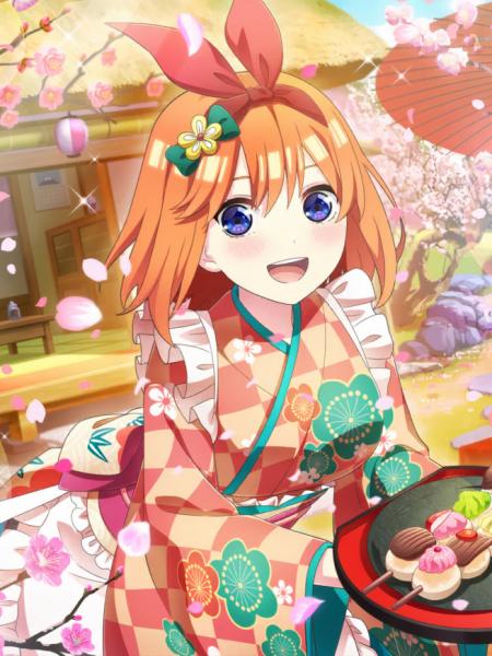 中野四叶,二次元,五等份的花嫁,可爱,女孩,动漫