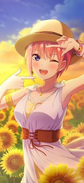 中野一花,二次元,五等份的花嫁,可爱,女孩