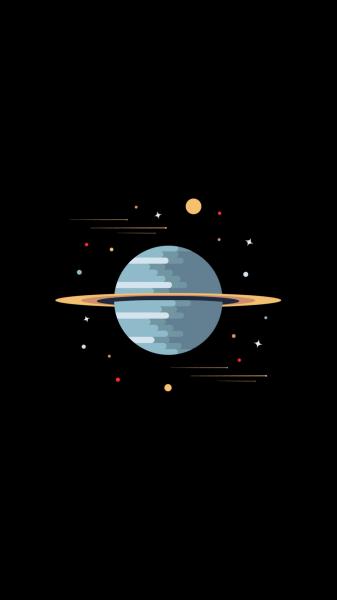 卡通,星空,宇宙,星球