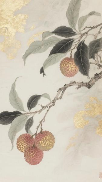 手绘,荔枝,长安的荔枝,影视