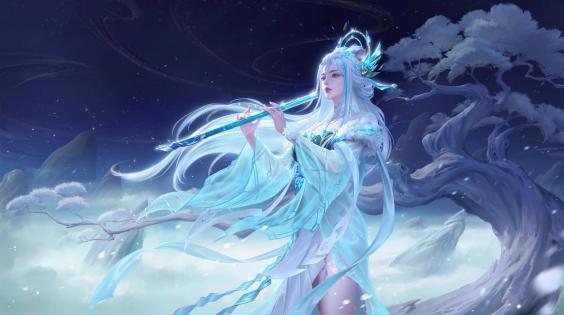 露娜,游戏,王者荣耀