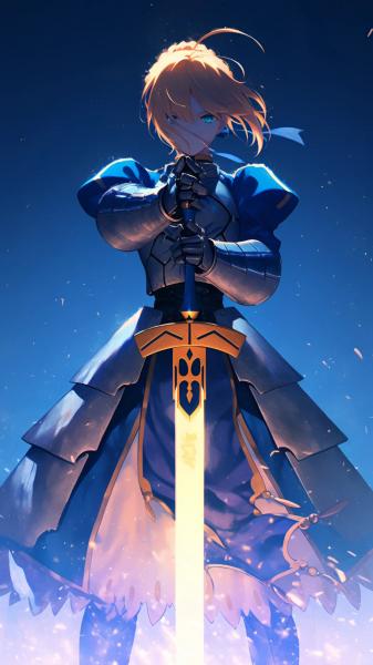 Fate/stay night,Saber,动漫