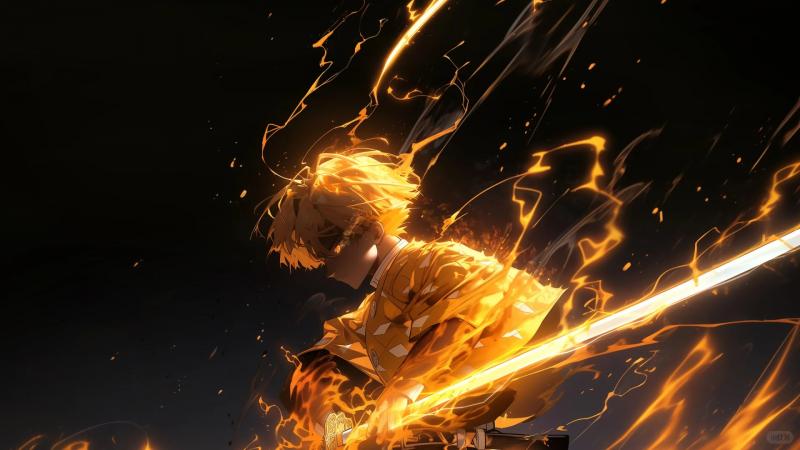 鬼灭之刃,动漫,我妻善逸