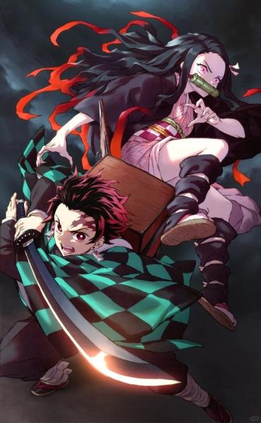 鬼灭之刃,动漫,灶门炭治郎,灶门祢豆子