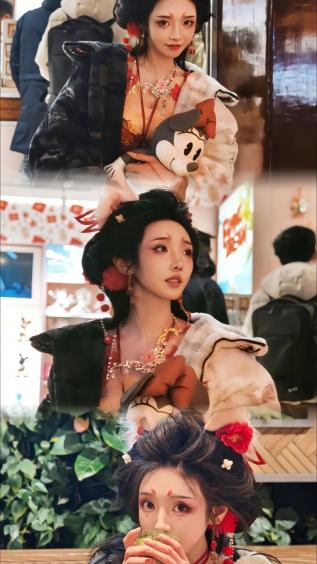 二次元,coser,cosplay,走路摇