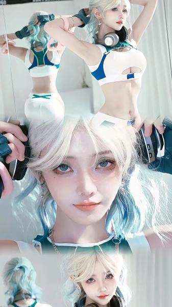 走路摇,coser,cosplay,二次元