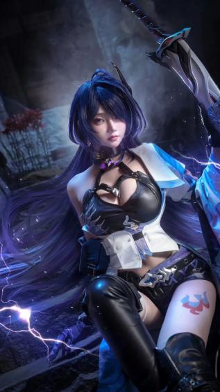 coser,cosplay,走路摇,二次元