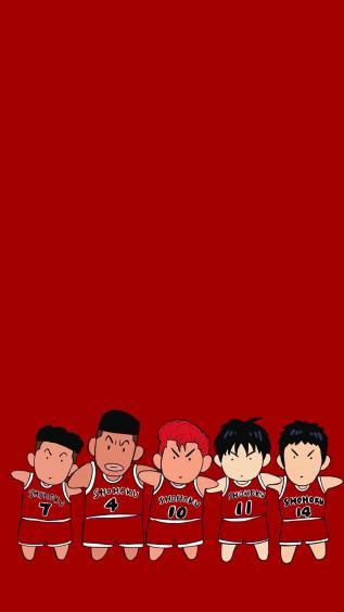 动漫,灌篮高手,樱木花道,流川枫