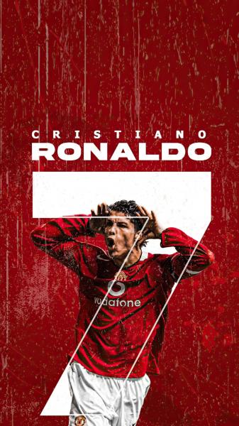 C罗,足球,文字