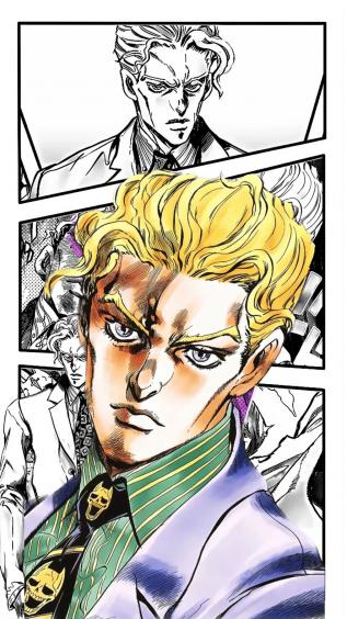 吉良吉影,jojo的奇妙冒险,漫画,动漫