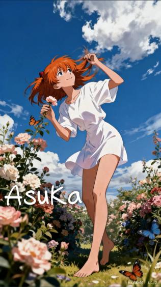 明日香,eva,动漫