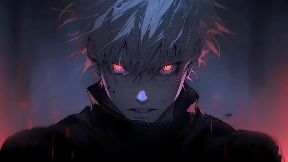 五条悟,咒术回战,动漫