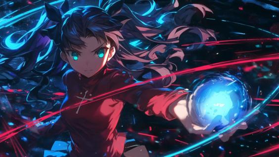 Fate/stay night,动漫,远坂凛