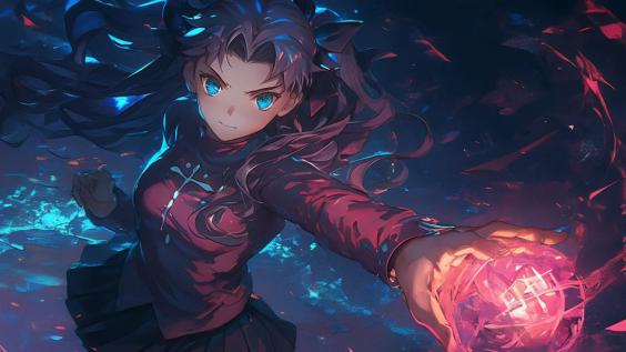 远坂凛,Fate/stay night,动漫