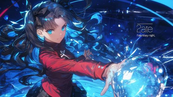 动漫,远坂凛,Fate/stay night