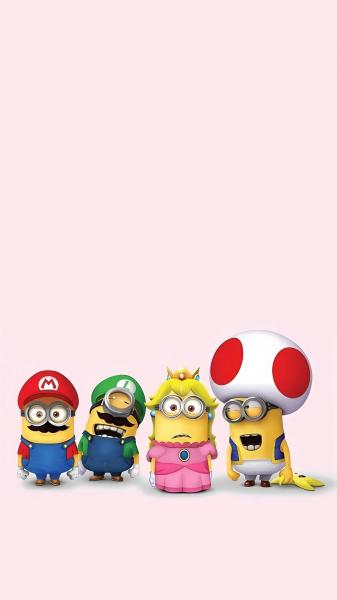 可爱,小黄人,动漫