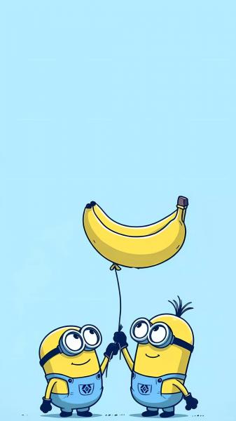 小黄人,动漫,可爱