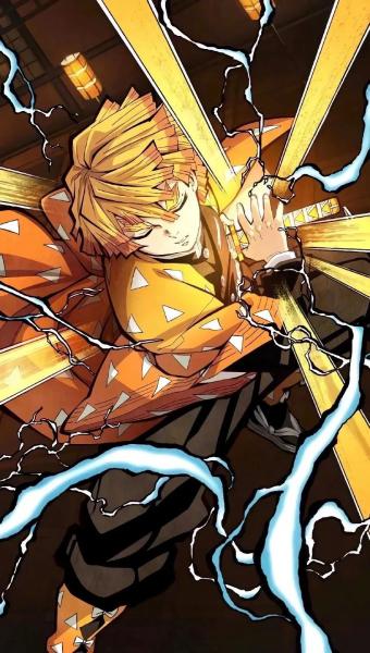 鬼灭之刃,我妻善逸,动漫