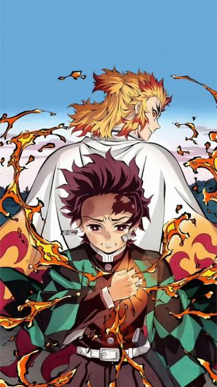 鬼灭之刃,动漫,炼狱杏寿郎,灶门炭治郎