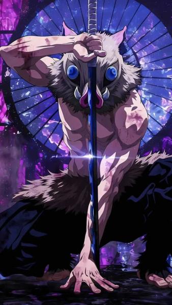 鬼灭之刃,嘴平伊之助,动漫