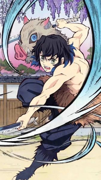 嘴平伊之助,动漫,鬼灭之刃