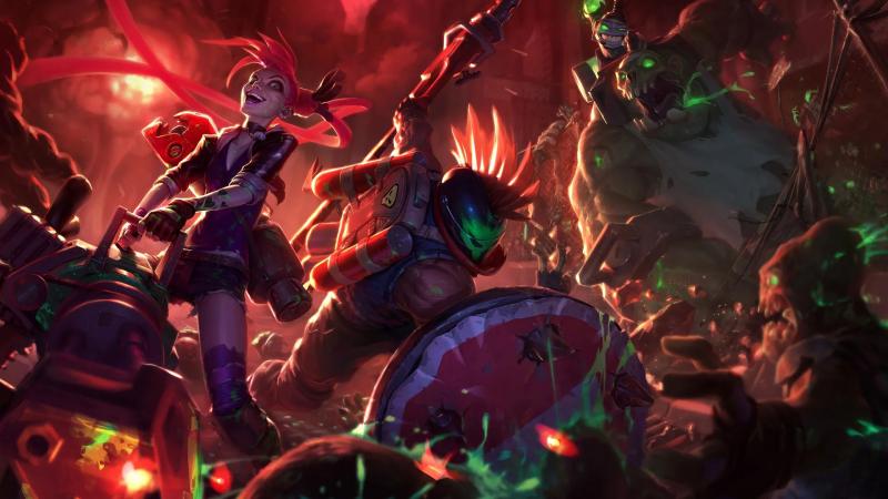 金克丝,英雄联盟,游戏