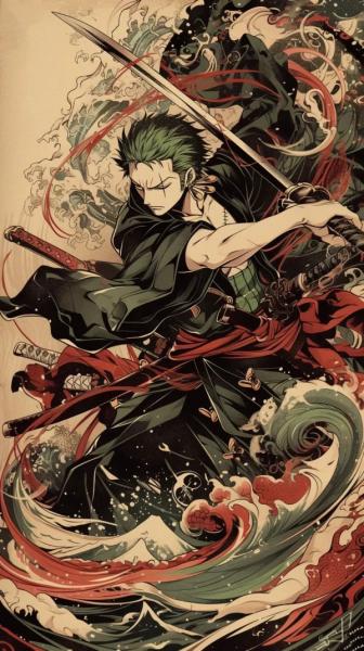 罗罗诺亚·索隆,动漫,海贼王