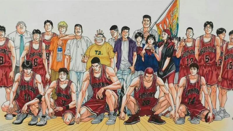 灌篮高手,樱木花道,流川枫,动漫