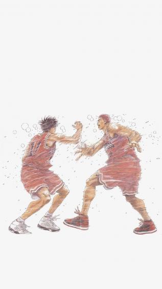 灌篮高手,动漫,樱木花道,流川枫