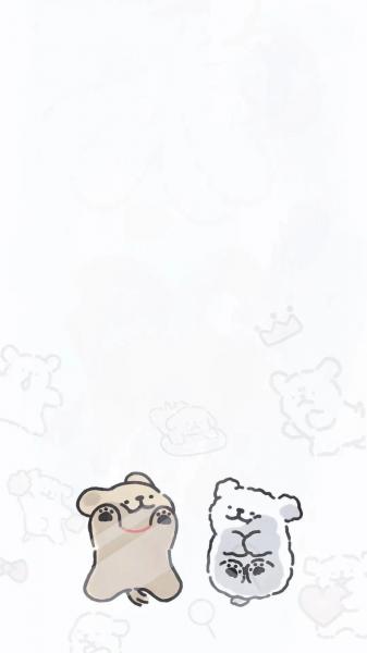 线条小狗,卡通,可爱