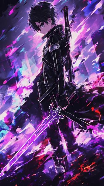 刀剑神域,桐人,动漫