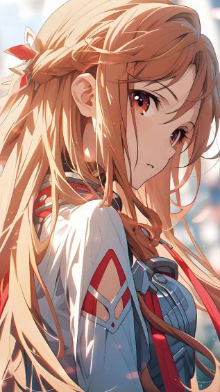 亚丝娜,刀剑神域,动漫