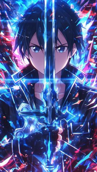 刀剑神域,桐人,动漫