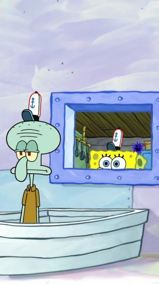 章鱼哥,海绵宝宝,动漫