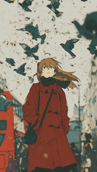 明日香,eva,动漫