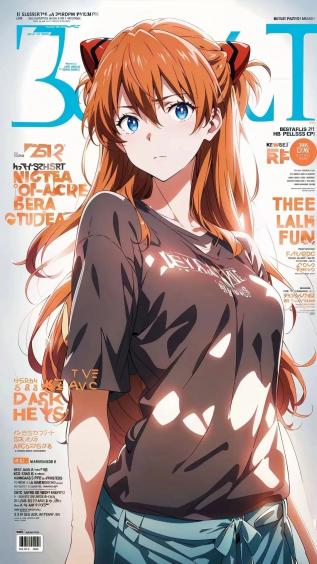 明日香,动漫,eva