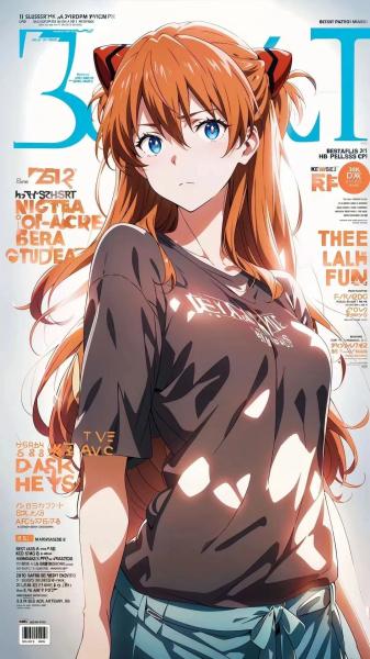 明日香,动漫,eva