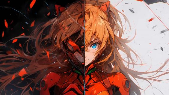 eva,明日香,动漫