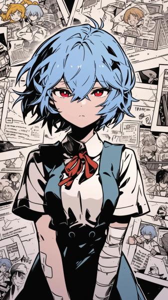 动漫,eva,绫波丽