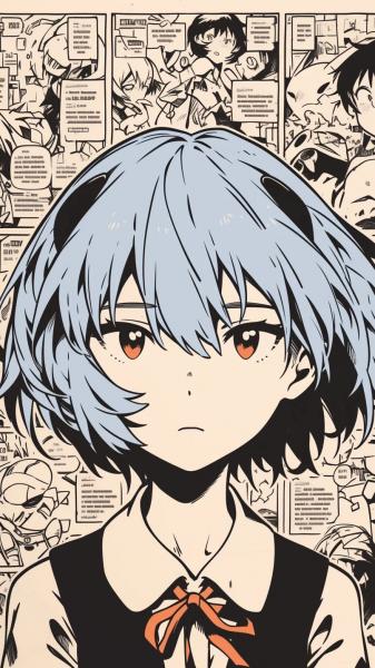 eva,动漫,绫波丽