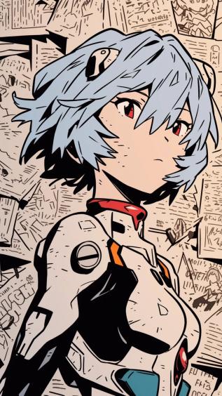 动漫,eva,绫波丽