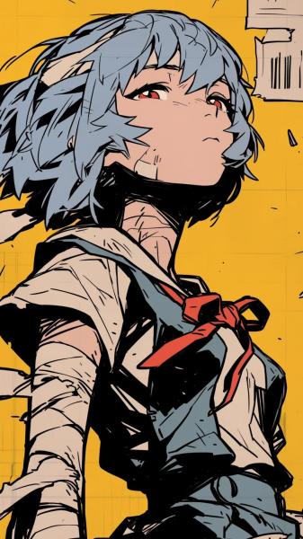 eva,动漫,绫波丽