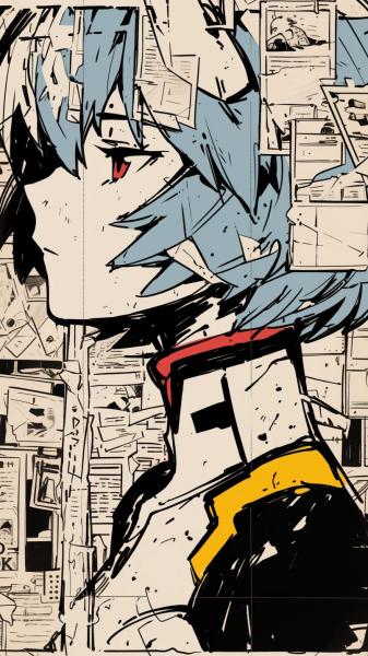 绫波丽,动漫,eva