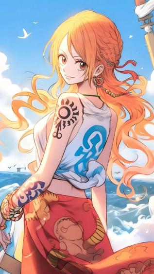 动漫,海贼王,娜美