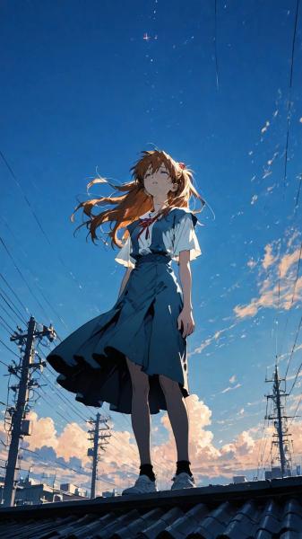 eva,明日香,动漫