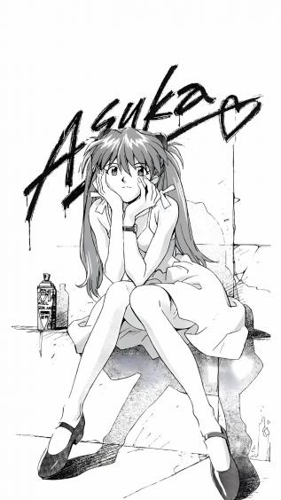 明日香,eva,动漫