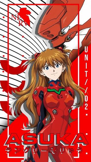 eva,明日香,动漫